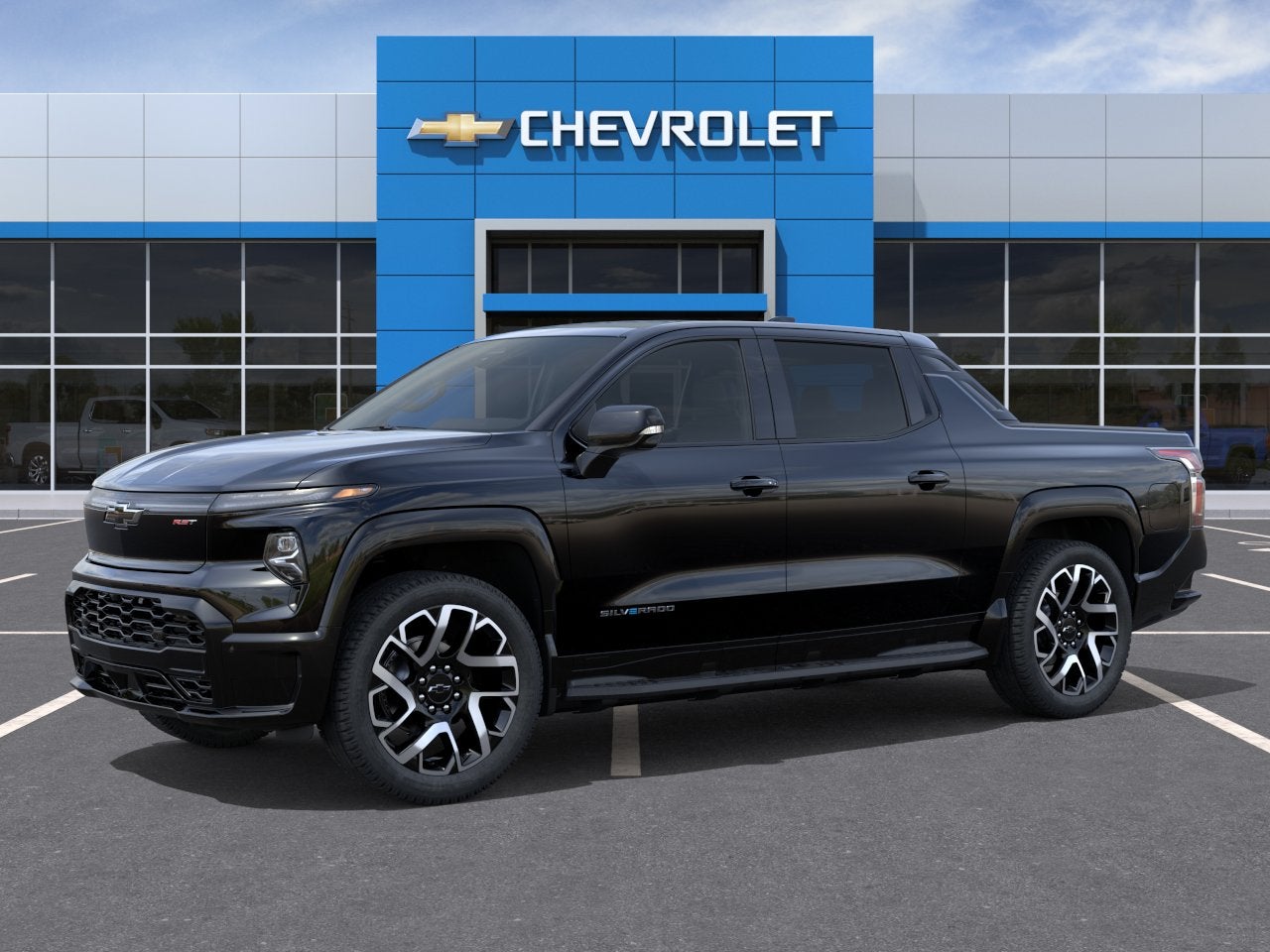 2025 Chevrolet Silverado EV — side profile view